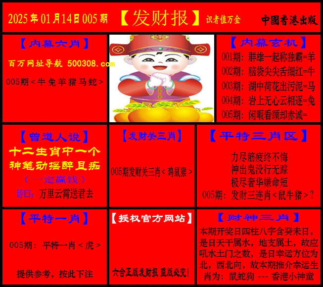 005期：猛虎报+发财报